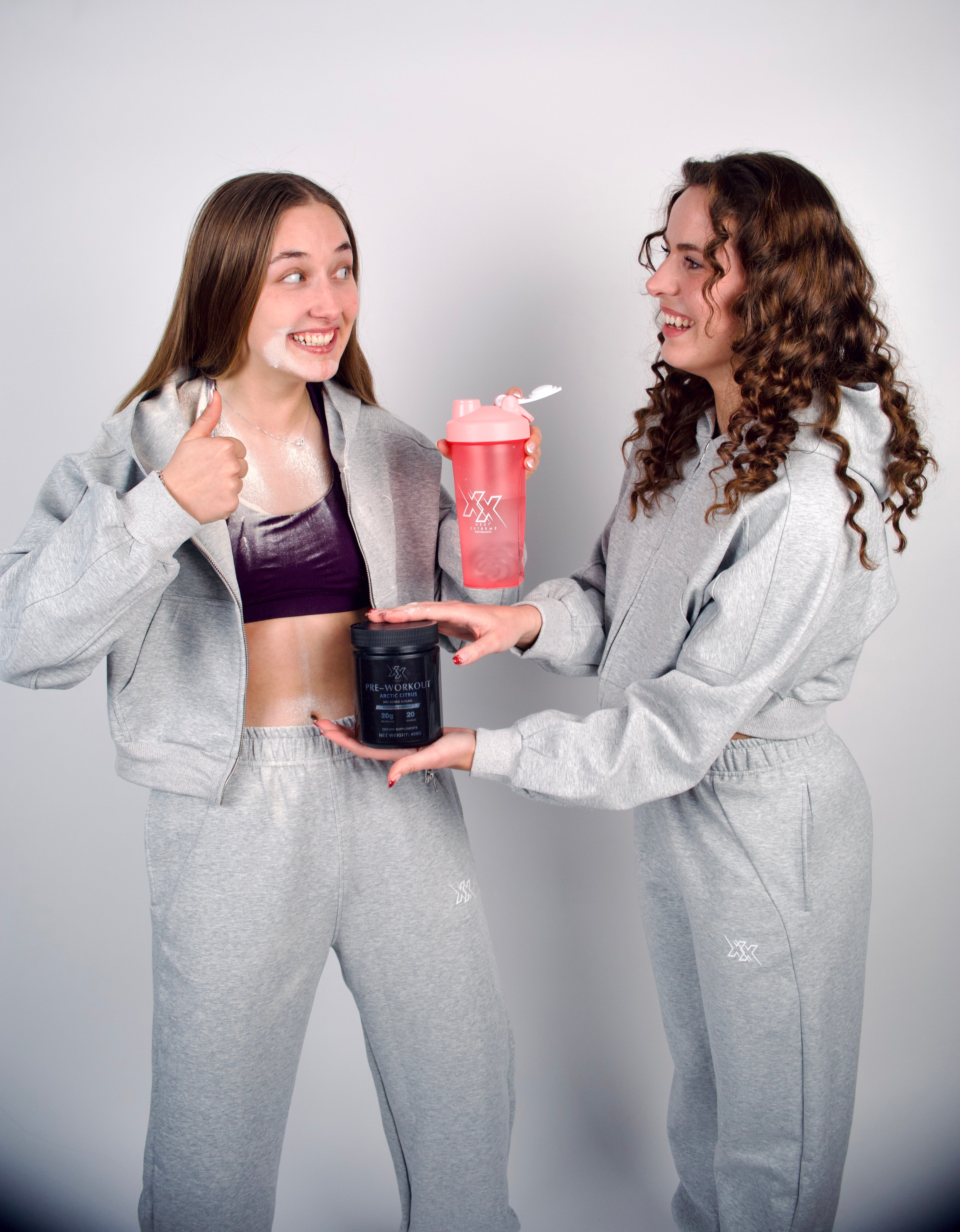 Recharge Zip Hoodie – Cloud Grey