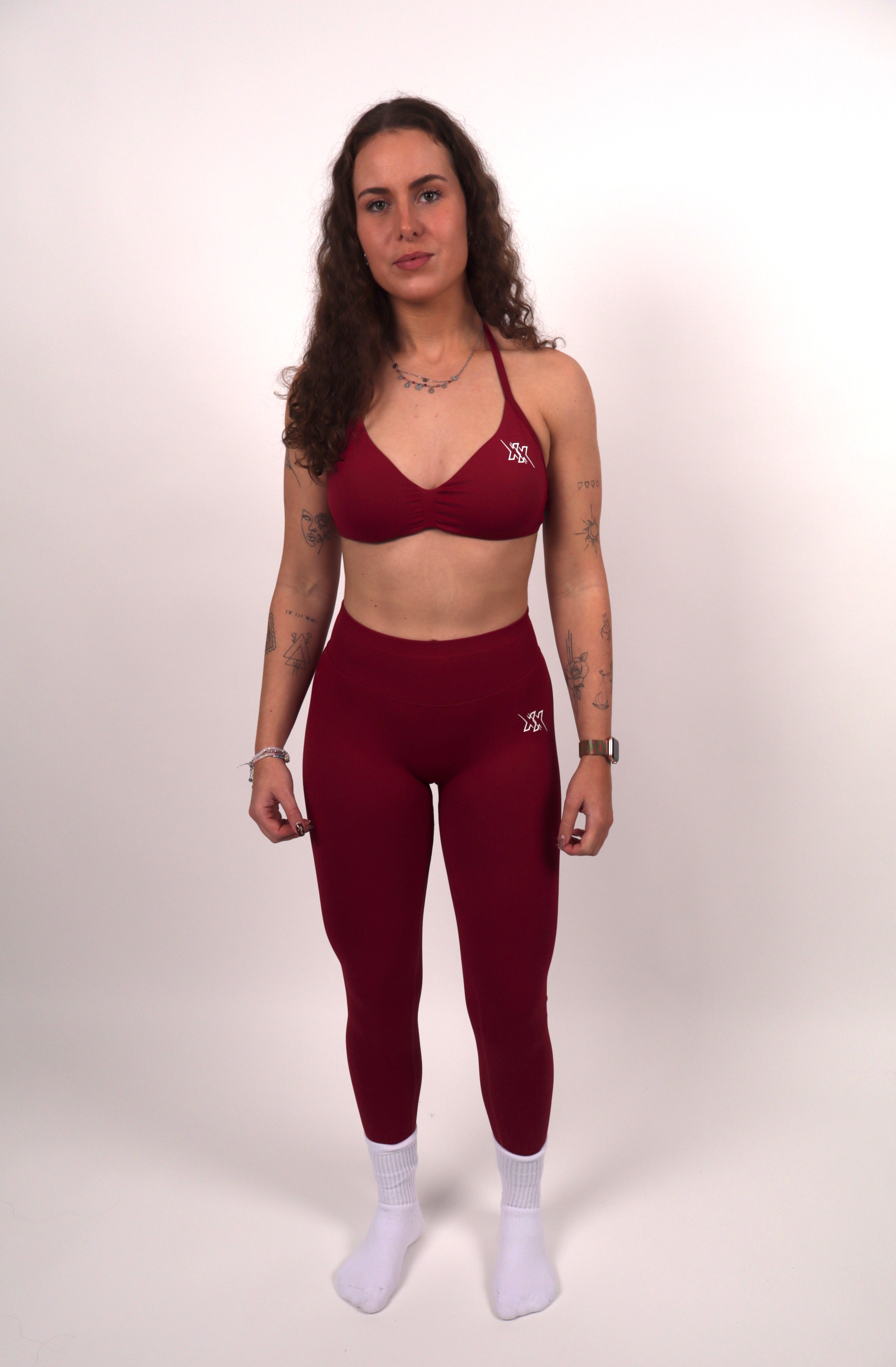 Extreme Scrunch Legging – Ruby Red - Next Extreme Performance
