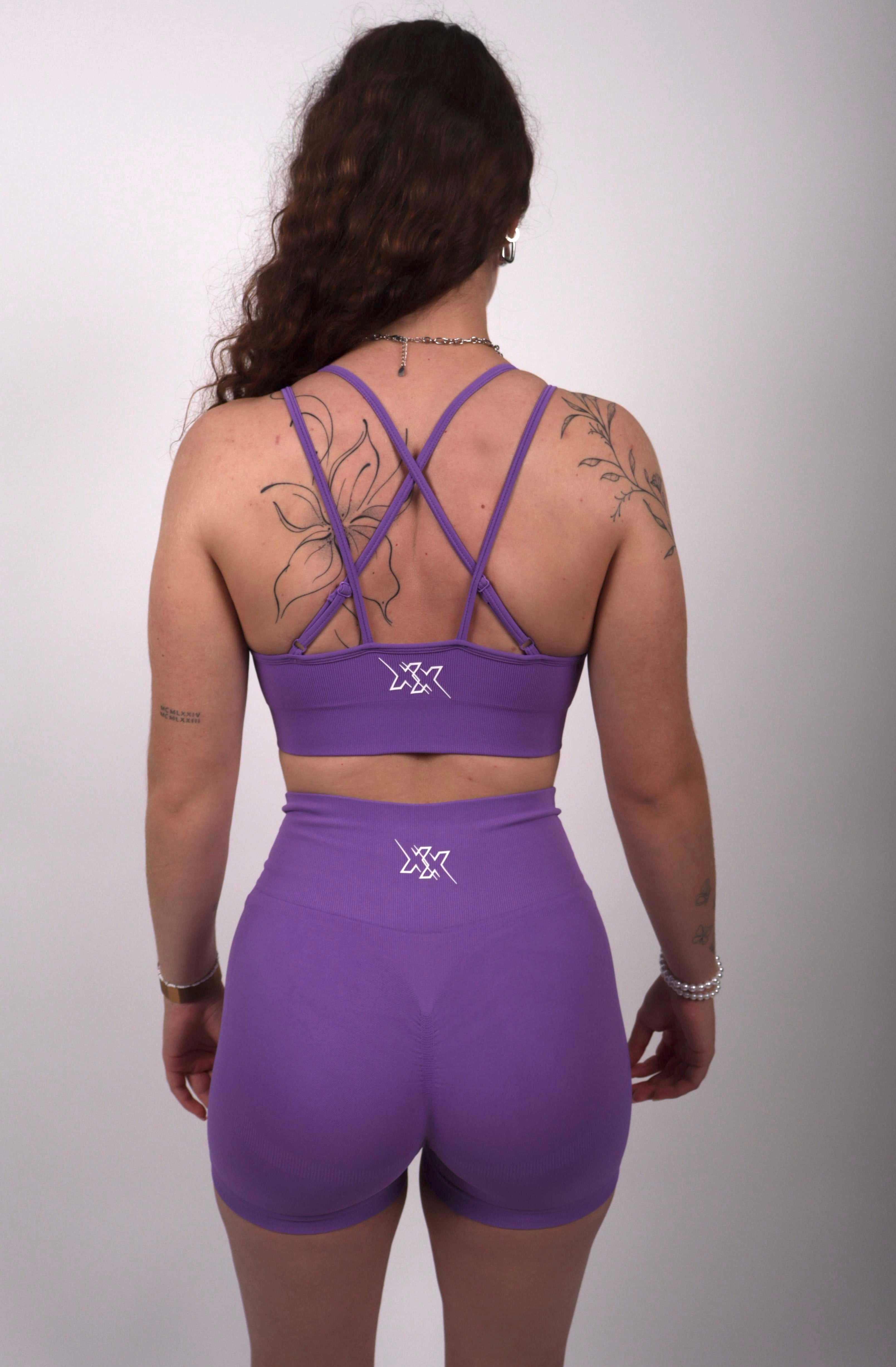 Performance Sports Bra – Power Purple - Next Extreme Performance