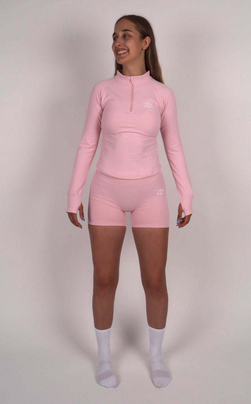 Sculpt Shorts – Powder Rose