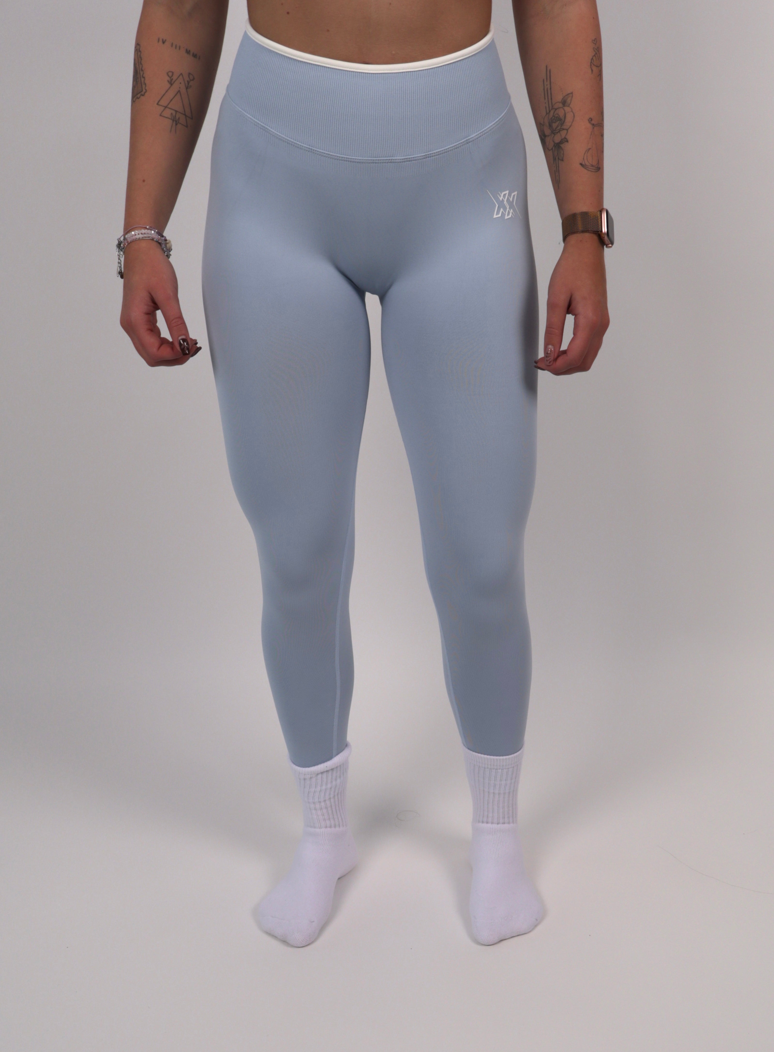 Contourline Scrunch Legging – Ice Blue