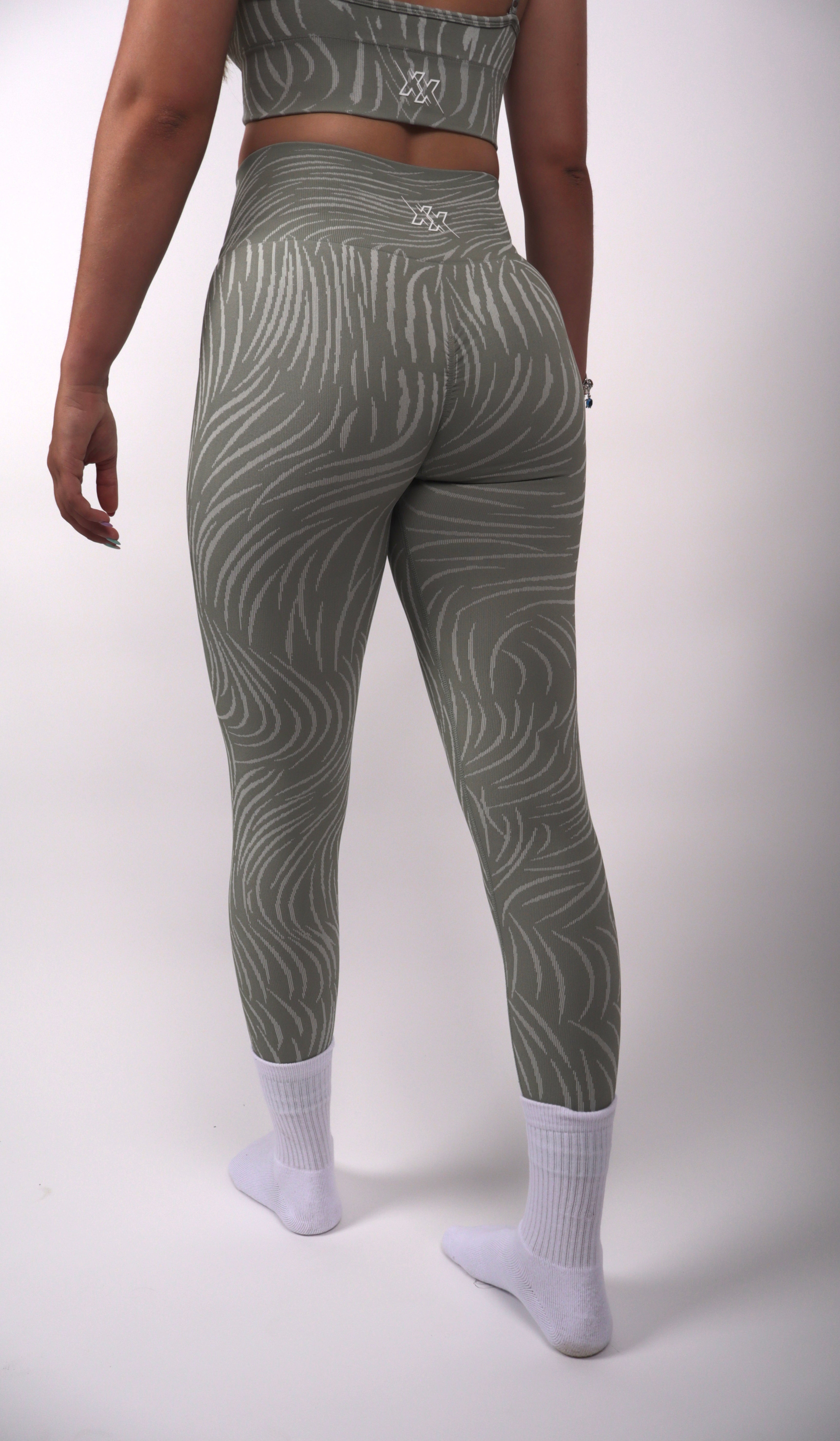 Animal Leggings – Viper Green