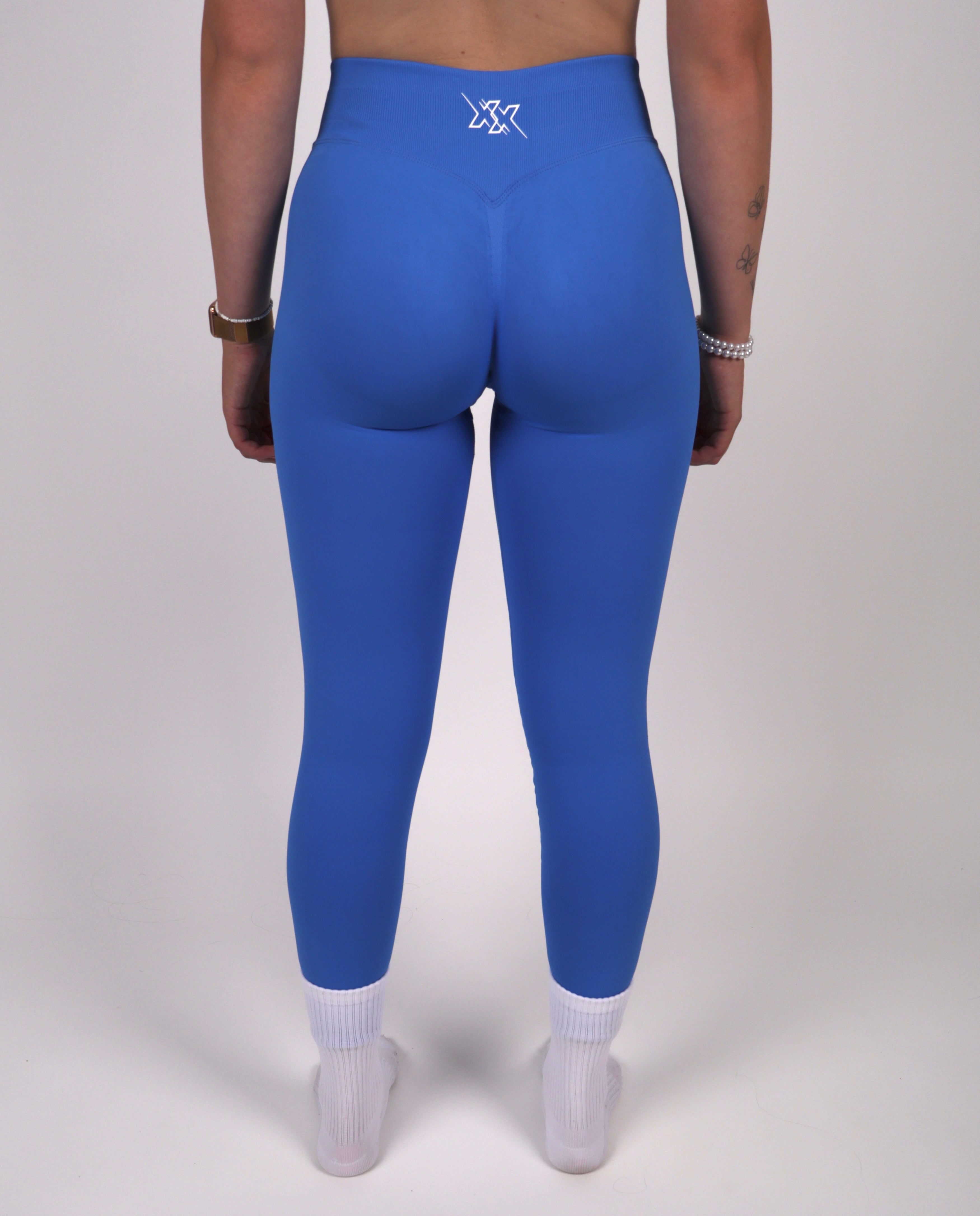 Extreme Scrunch Legging – Hyper Blue - Next Extreme Performance