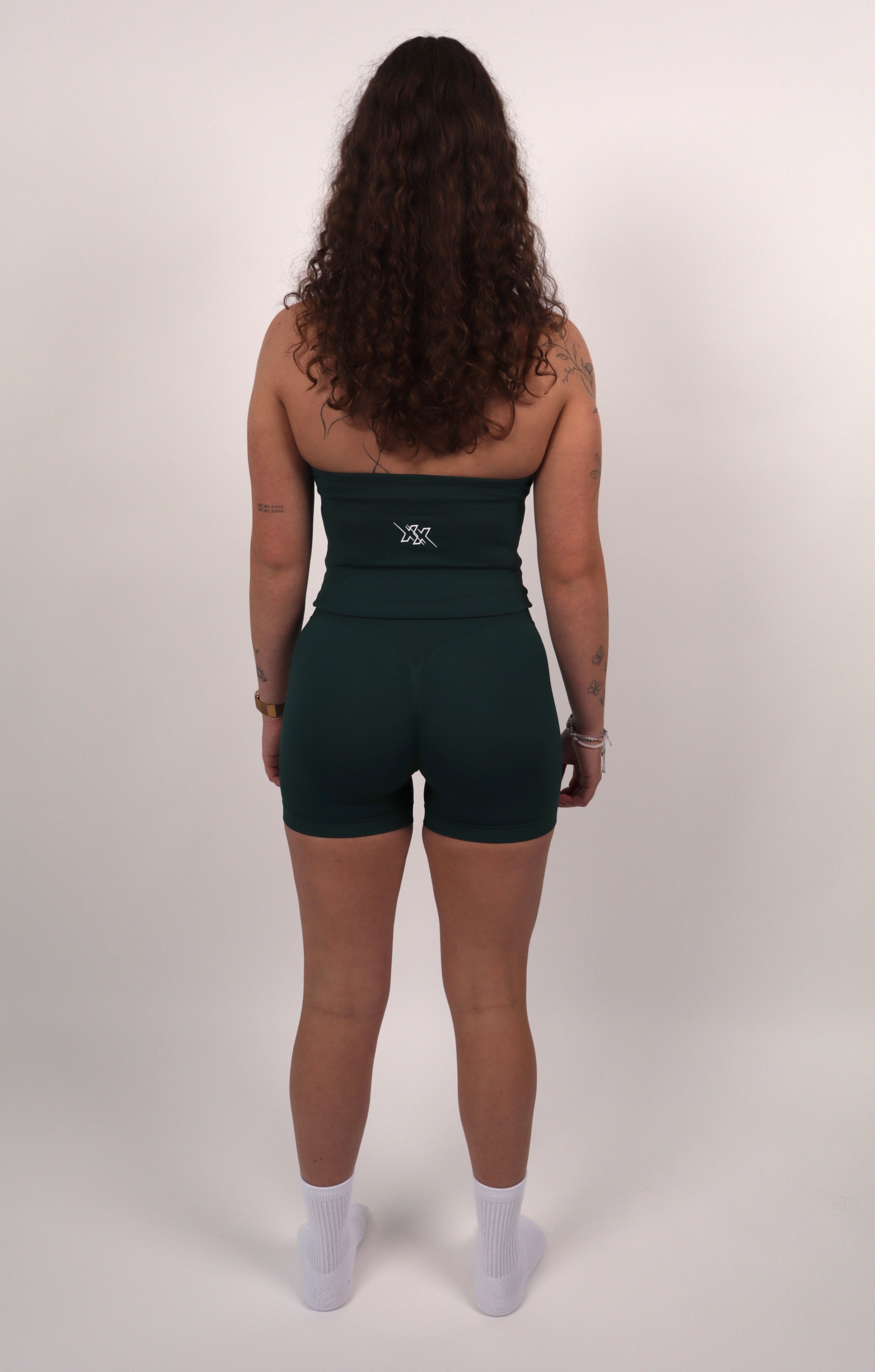 Extreme Scrunch Shorts – Deep Green - Next Extreme Performance