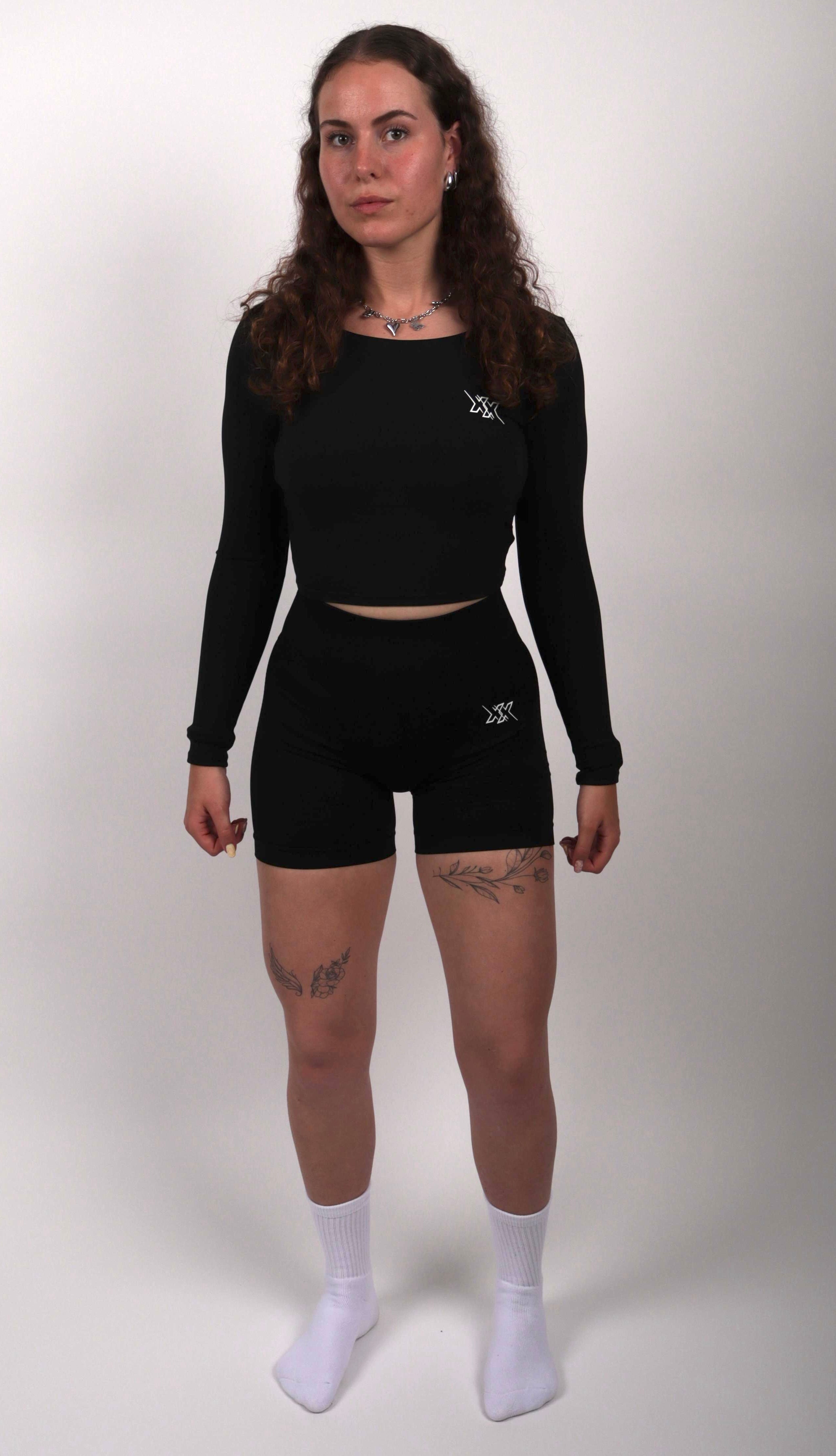 Flex Back Longsleeve – Black