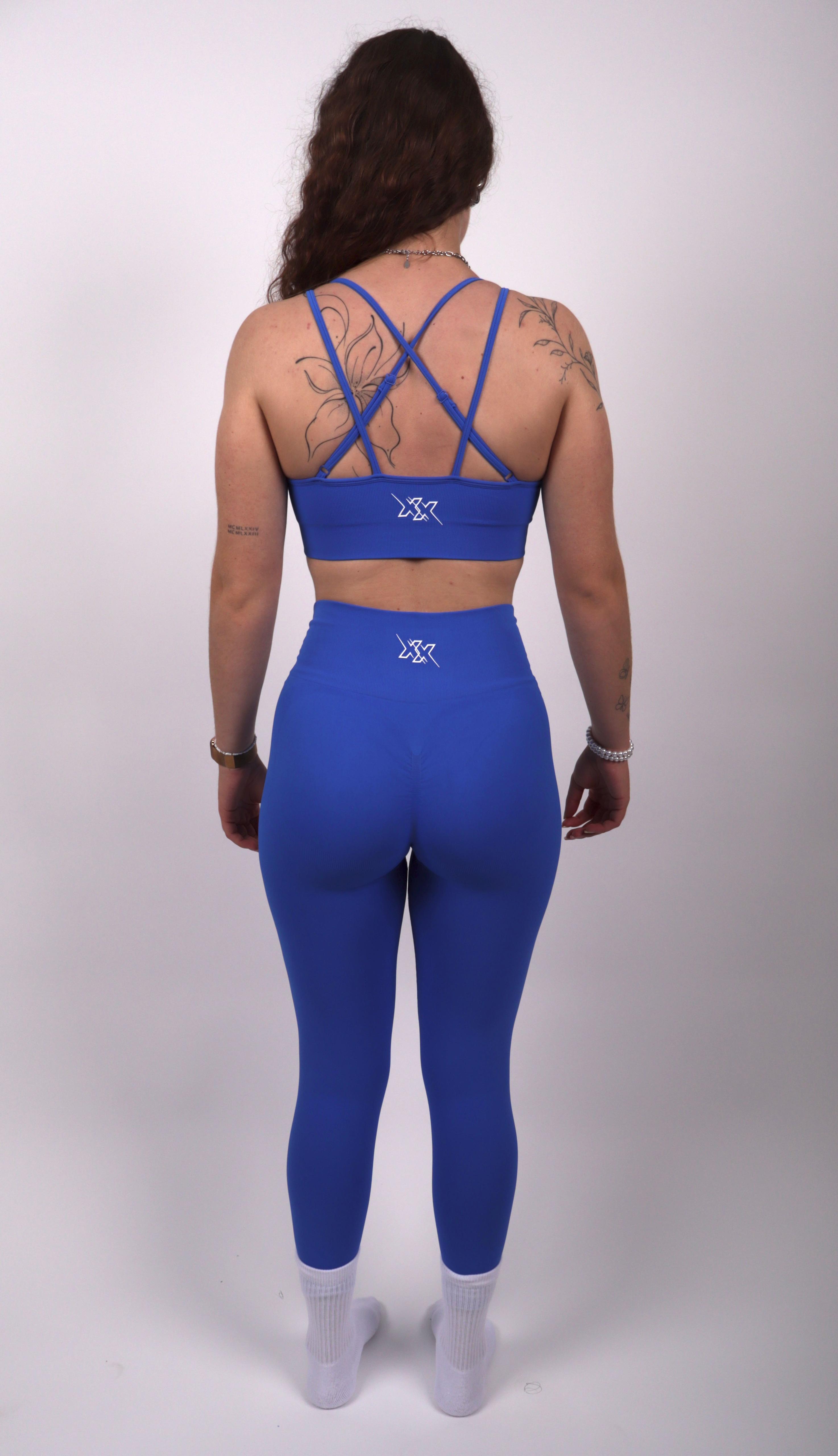 Performance Sports Bra Electric Blue S